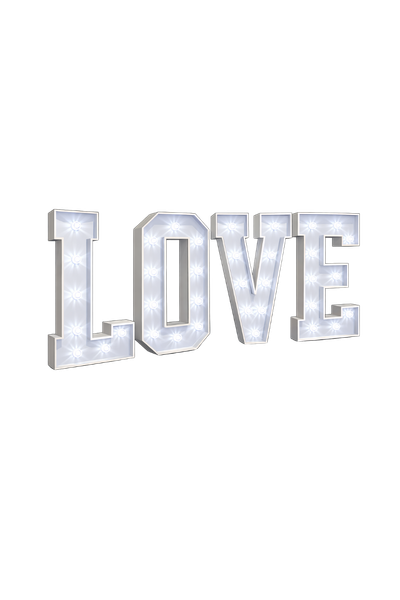 LOVE Light Up Letters